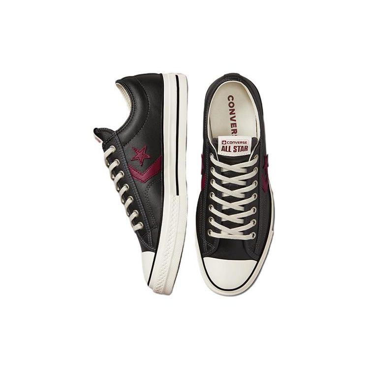 Converse Star Player 76 Casual Low Top Canvas Shoes Unisex Sneakers Black A04249C