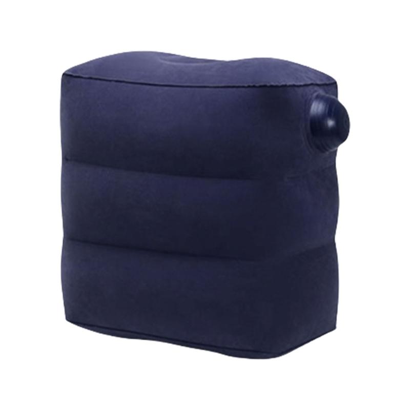 Push-up Inflatable Foot Rest Pillow Foot Rest Recliner Cushion for Muscle Soreness Relief in Travel or Office