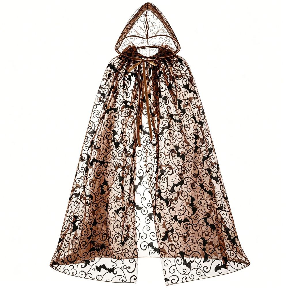 Vintage Overcoats Lace-up Vintage Hooded Cape New Design Cosplay Costume