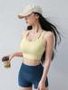 New High-Intensity Shock-Proof Professional Sports Bra with Integrated Fake Two-Piece Design 2026 Yoga Vest Quick-Drying for Women