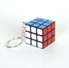 3cm ABS Three-Layer Keychain Cube with Buckle, OPP Packaging, High-Quality Pendant