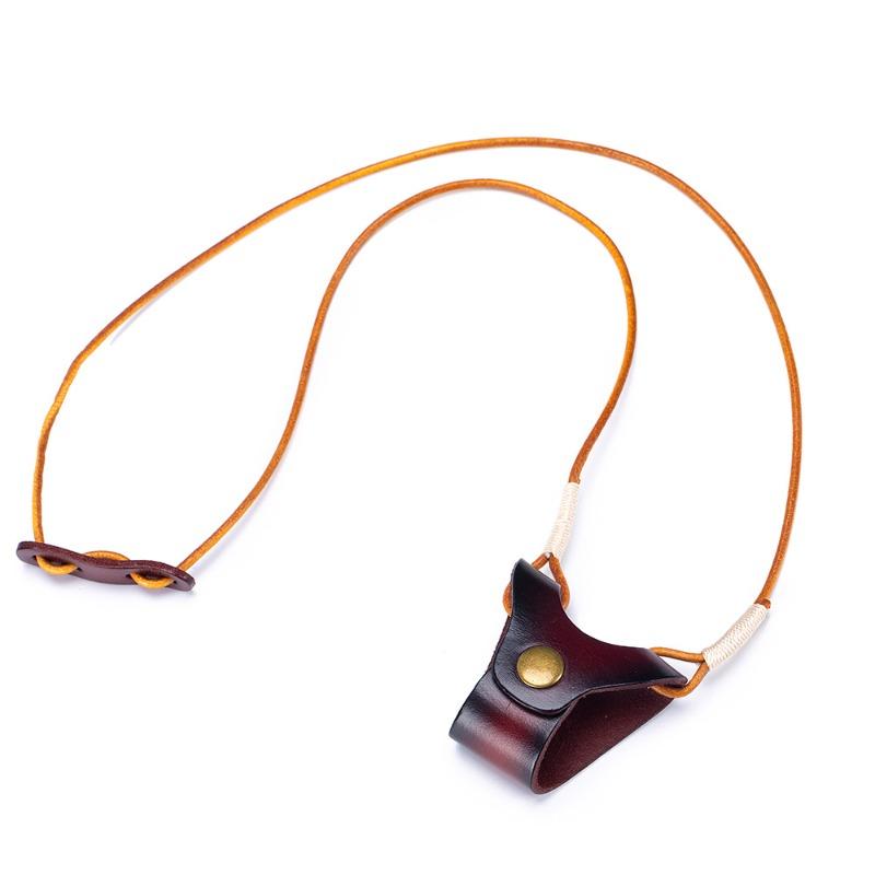 New Leather Glasses Chain Neck Glasses Rope Retro Glasses Storage Lanyard Anti-drop Rope Portable Sunglasses Lanyard Men