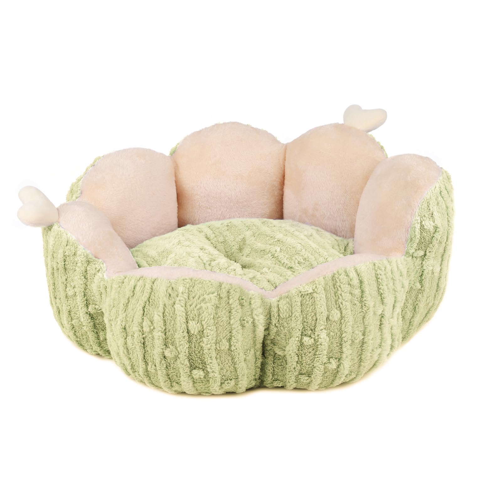 

Alien Pet Cat Dog Bed with Cute Suitable for Small and Medium Sofa Pet Autumn and Winter Bed, Cushion, Flower-Shaped, Non-Slip, Warm, Cold-Proof, зелёный