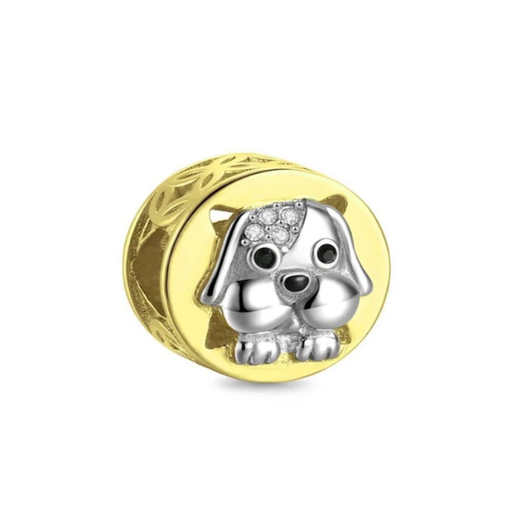 New Logo Exquisite Copper Charm Snail Magic Dream Catcher Bead Fit Original Bracelet Diy Jewelry Making Accessories