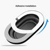SEAMETAL 12pcs Car Door Shock Absorber Sound Absorbing Adhesive Closing Door Anti-Collision Strip Bumper Sticker