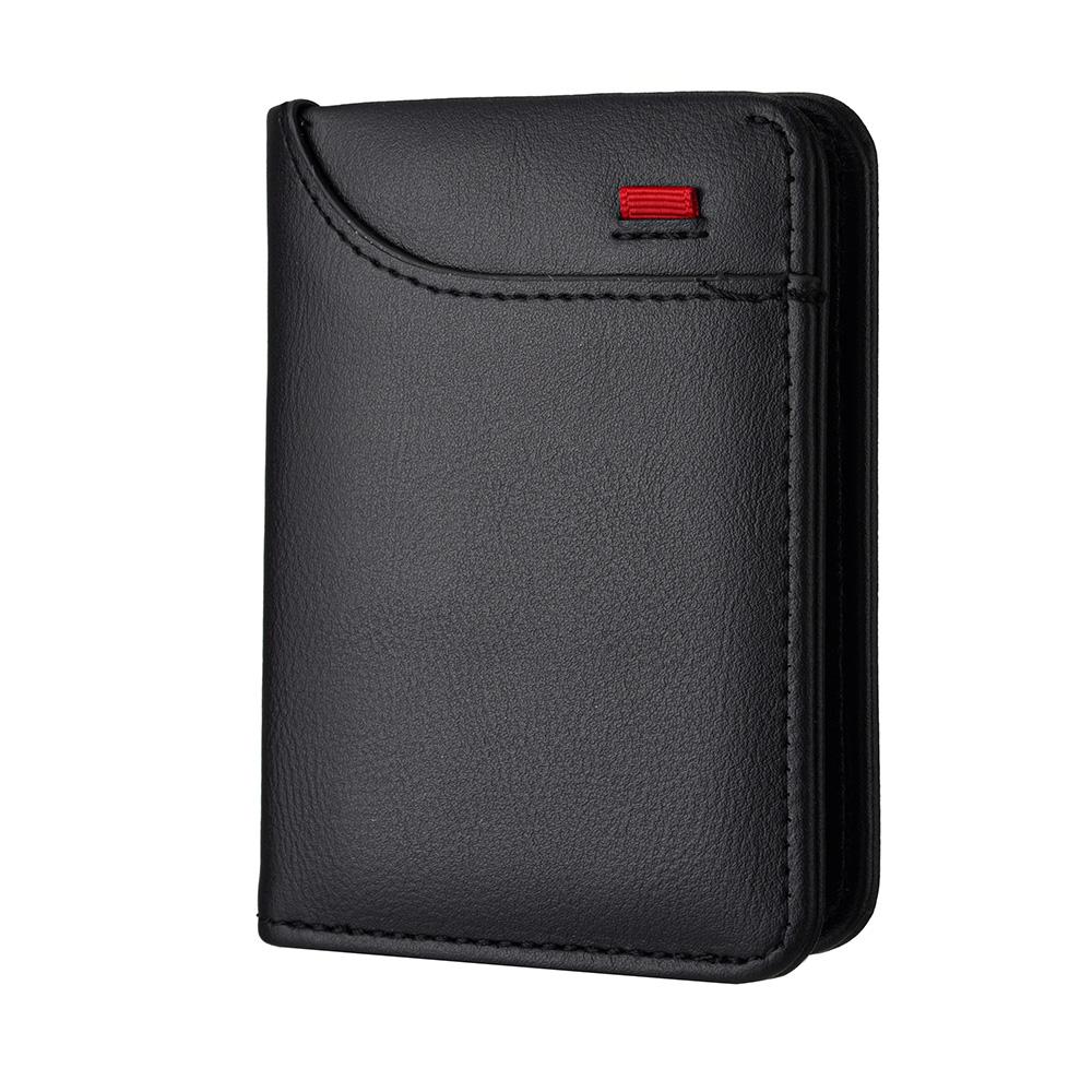 Men's Wallet Vertical Multi Card Small Wallet Driver's License Youth Mini Student Change Bag Card Bag