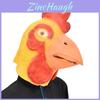 Halloween Hühnermaske aus Latexmaterial für Kostümpartys und Kinder