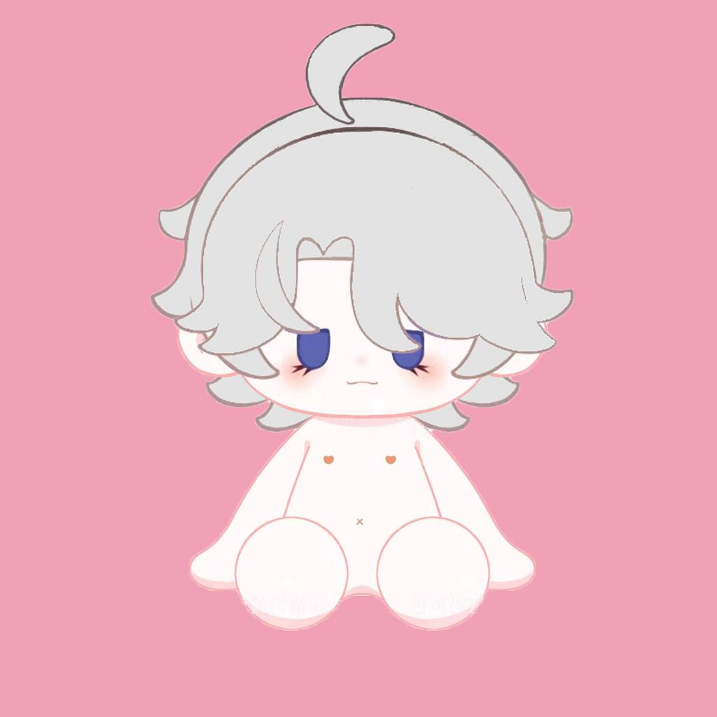 40CM Game Identity V Plush Toys Cosplay Ithaqua Handsome Ear Plushie Doll Dress Up Stuffed Pillow Anime Mascot Christmas Gift