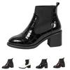 Damenstiefel Spitz zulaufend Absatz Britisch Vielseitig