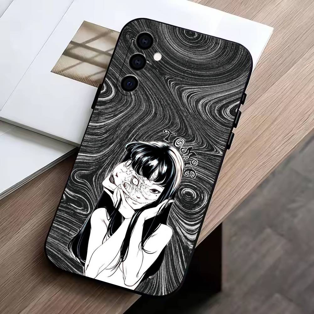

Movie Horror T-Tomie Phone Case For Samsung Galaxy A73,A72,A71,A70,A53,A52,A51,Soft Silicone Black Cover Samsung a41