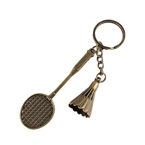 

1/12Pcs Badminton Keychain Three-dimensional Pendant Decorations Mini Key Rings Ornaments Home Storage