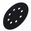 6 Pieces 5 Inch 8 Hole Sanding Discs Wet Dry Sanding Discs Flap Disc for Die Grinder Surface Prep Strip Grind Polishing