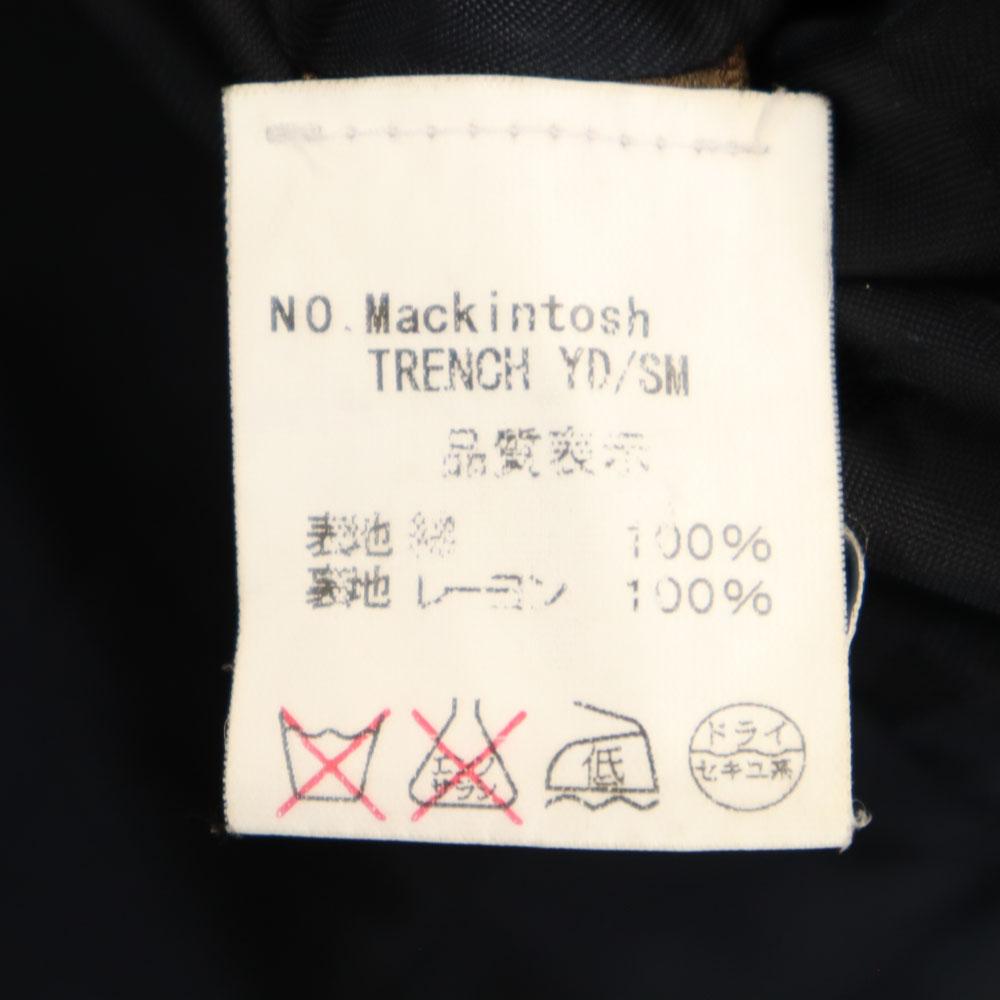 MACKINTOSH SCOTLAND Made in the UK trench coat 36 Black series Men's Used