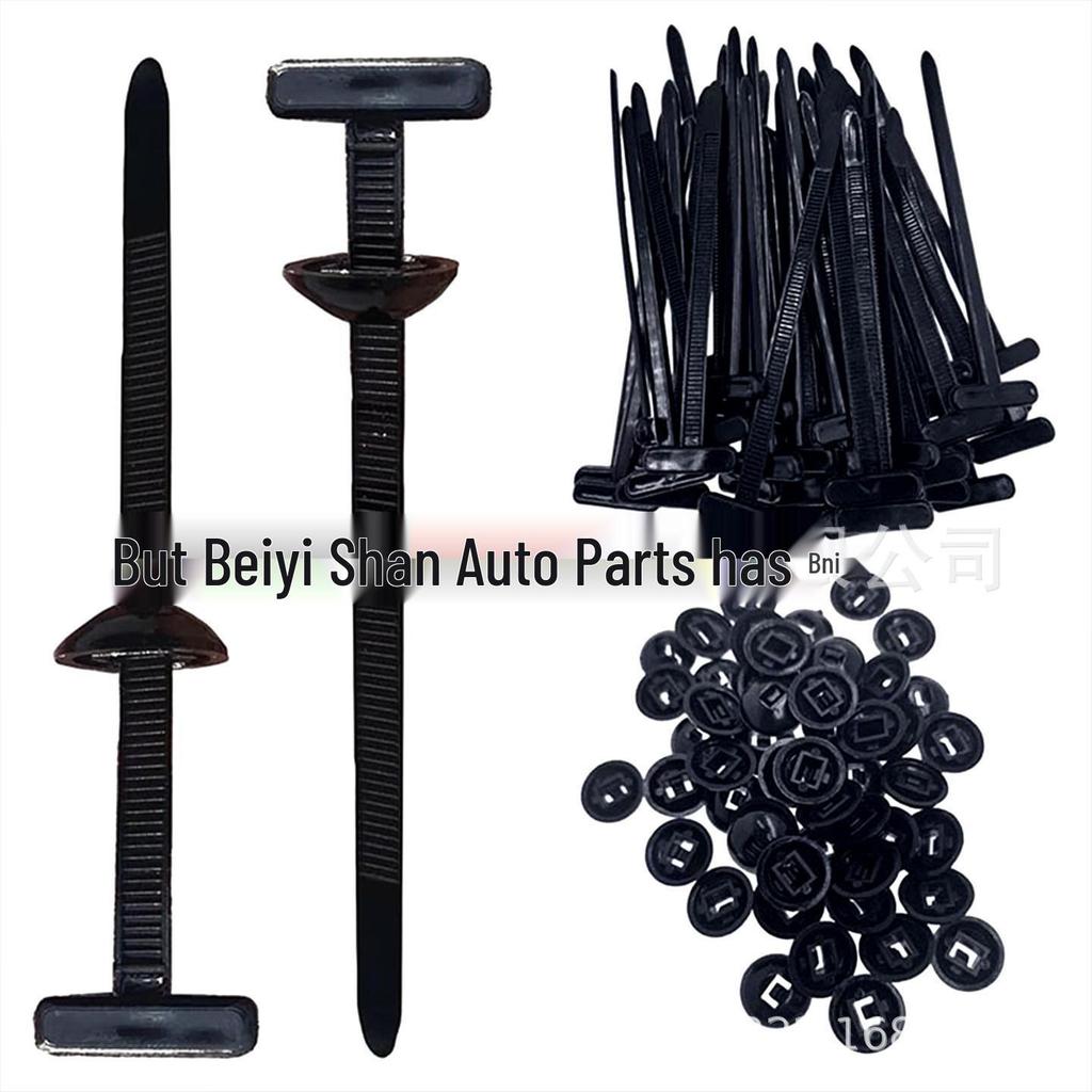 Multifunctional Push Pin Fastener Cable Tie for Engine, Fender, Mudguard, and Trunk Panels