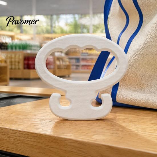 Supermarket Shopping Gadget 3D Printed Grocery Bag Carrier Holder Handle for Plastic Hand Saver Bags Bags, Heavy Duty with Ergonomic Grip And