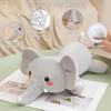 Weighted Elephant Plush Stuffed Animal 13.8 Inch Gentle Pillow Toy Designed for Adults 1.6 Lbs Adorable Grey Plushie Present Calming Stress Relie