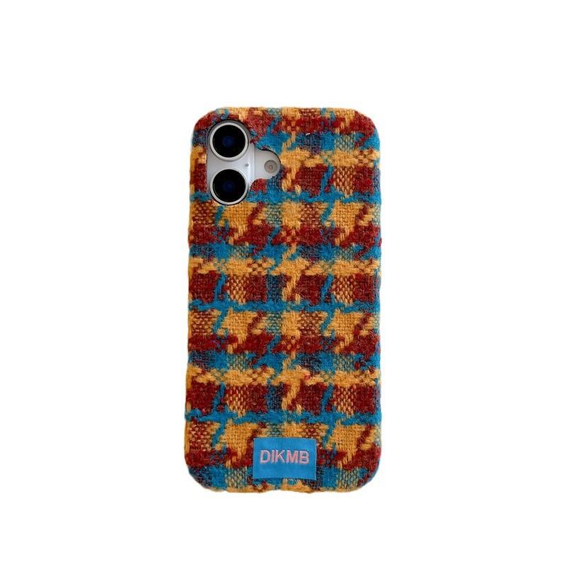 

Оксамитовий чохол у гусячу лапку для iPhone 15, iPhone 16, iPhone 17 Pro Max iPhone 17 Pro Max