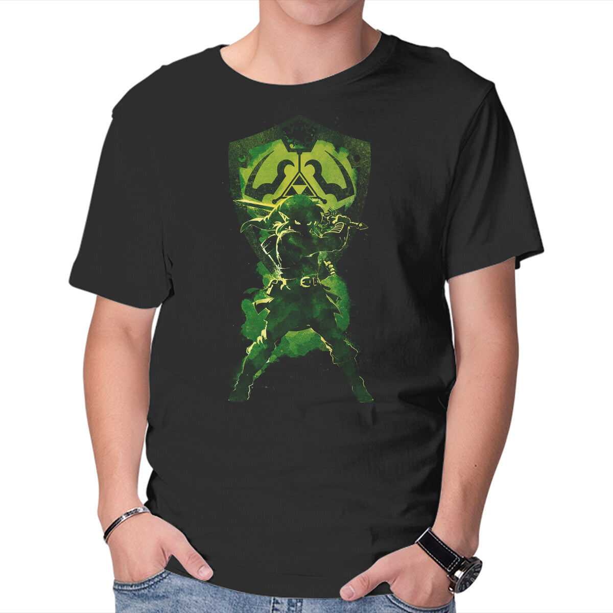 Unisex Crew Neck T-Shirt Legend s Hero Graphic Short Sleeve Casual Tee S