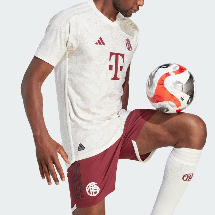 adidas BayernFC Bayern Soccer Jersey Men's Jade White IQ4059