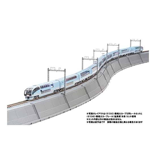 TOMYTEC TOMIX N Gauge Embankment Large Curve S-Shape Rail Set 91045 Model Train Supplies