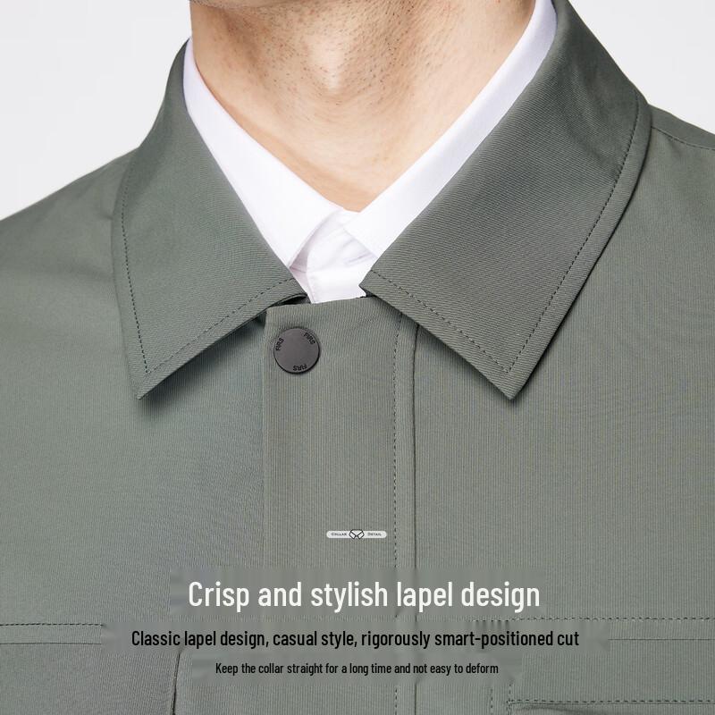 Shanshan Men's Business Casual Thin Lapel Jacket