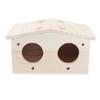 Wooden Pet Bird Nests House Breeding Box Cage Birdhouse Accessories for Parrots Swallows