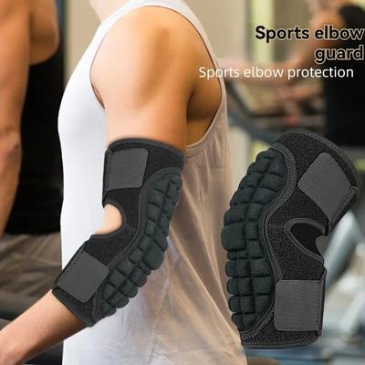 Sportovní chrániče loktů pro muže a ženy, brankáře, zesílené včelí plástve, loketní chránič, kryt, basketbal, venkovní sporty