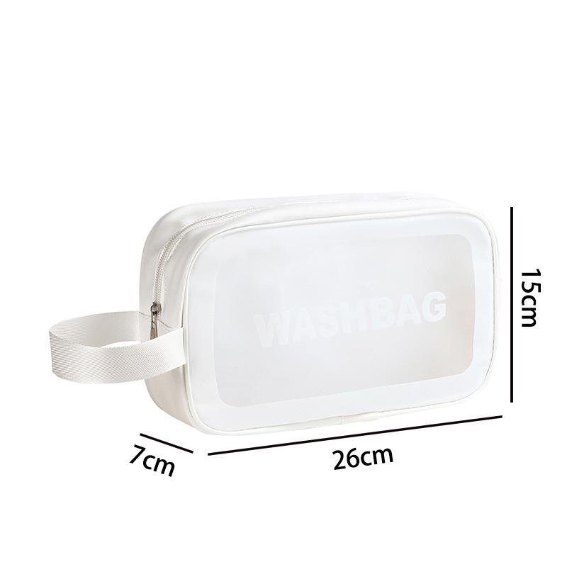 Large Capacity Transparent PVC Waterproof Toiletry & Beach Bag