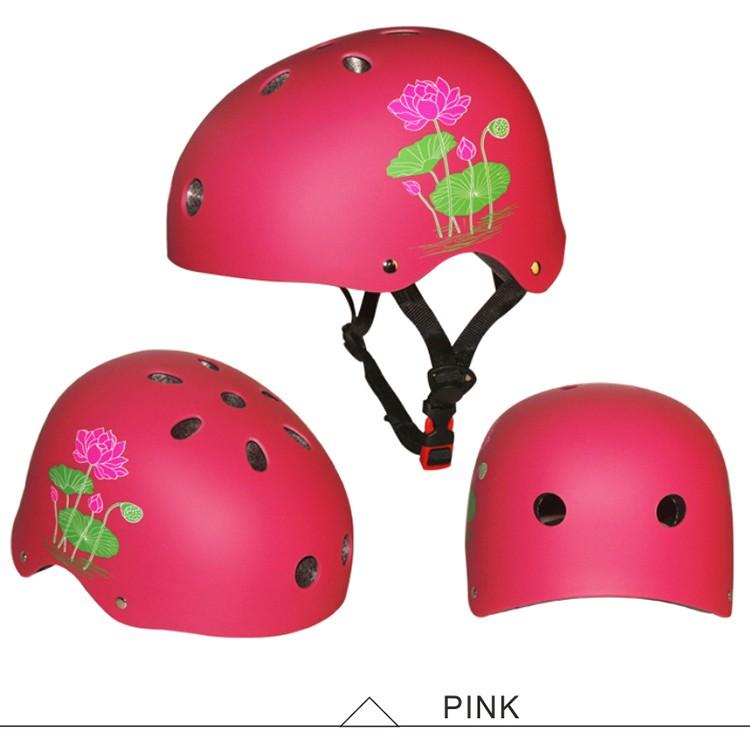 ABS Men Women Kids  Safety Helmet EN1078 Protective Riding Skateboard Bike Scooter Helmet with Adjuster