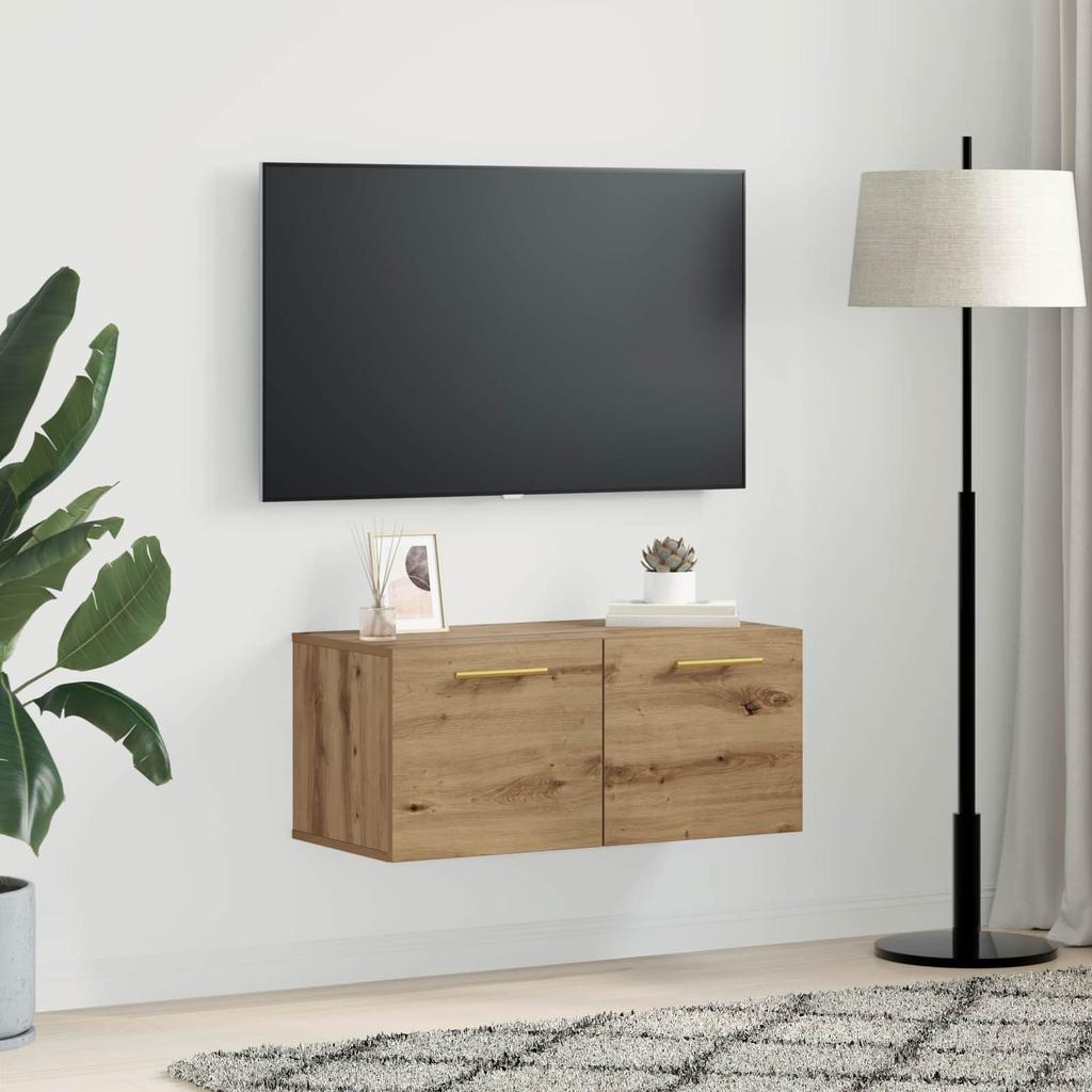 Wall Cabinet Artisan Oak 80 x 36.5 x 35 cm Particleboard