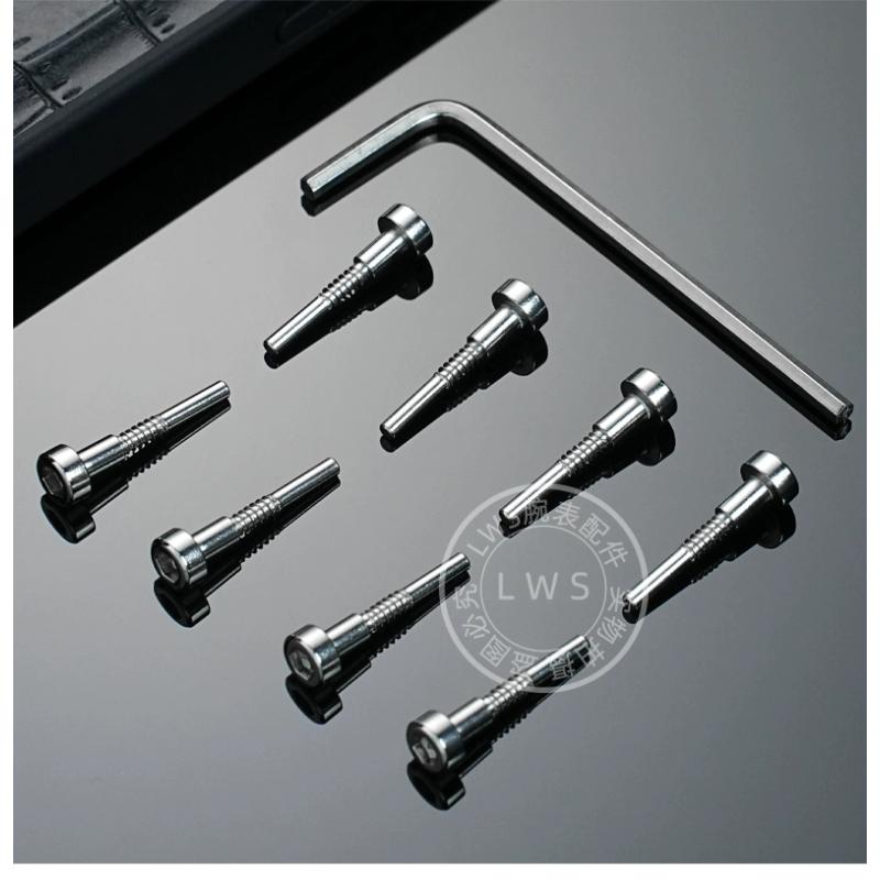 Voor Casio G-SHOCK GWG-1000 GWG1000 Big Mud King Series horloge Behuizing en band Verbindende bevestigingsstalen schroeven Metalen moer Schroeven