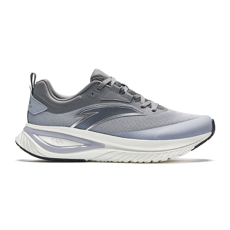 Anta Cushioning Abrasion Resistant Breathable Low Top Running Shoes Men's Gray Sneakers