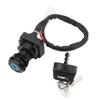 ATV Ignition Switch with Key 4110209 Waterproof Dustproof Ignition Switch for Scrambler 400 500 4x4 1999