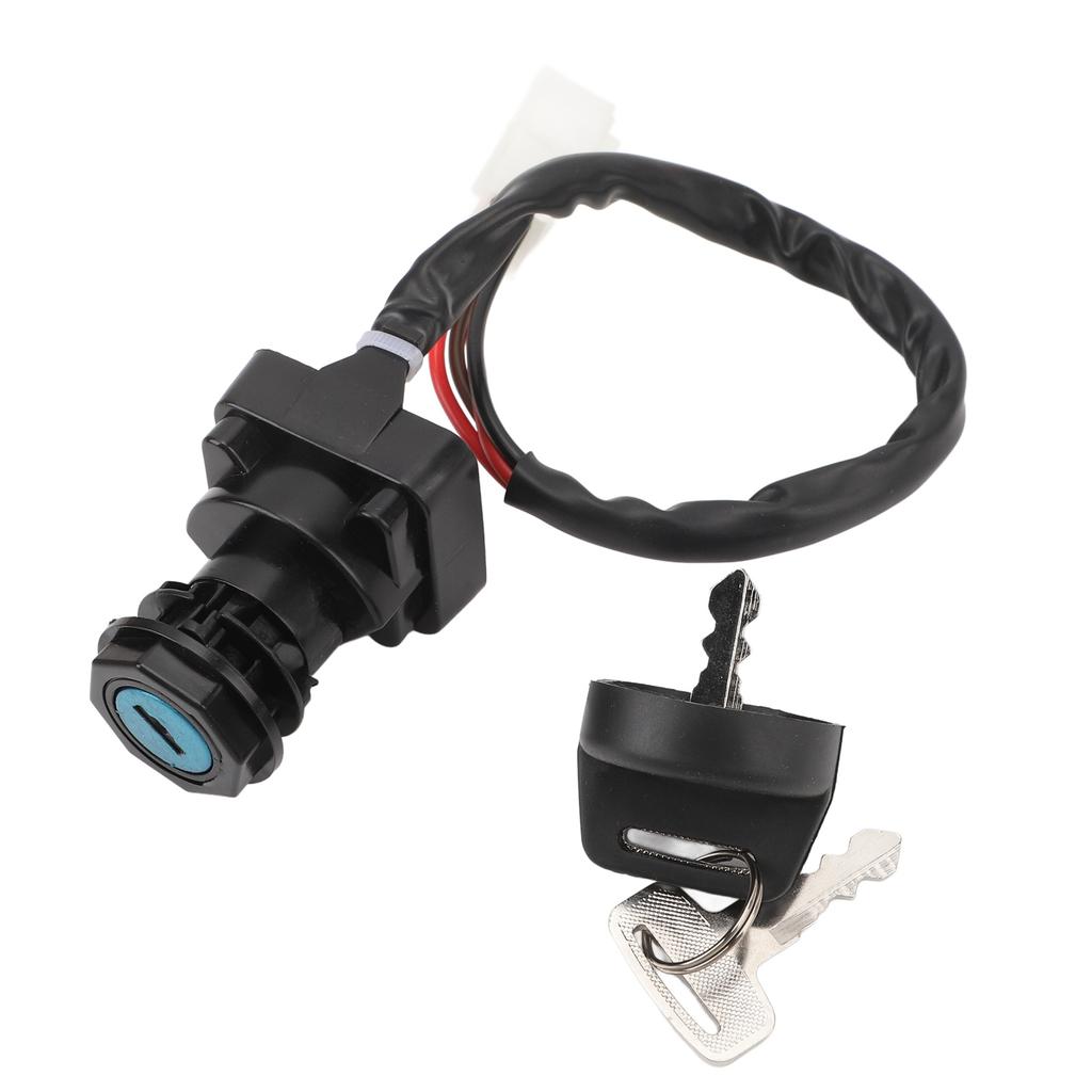 ATV Ignition Switch with Key 4110209 Waterproof Dustproof Ignition Switch for Scrambler 400 500 4x4 1999