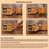 Vintage Genuine Cowhide Belt Versatile Belt Casual British Middle-aged and Young Belt