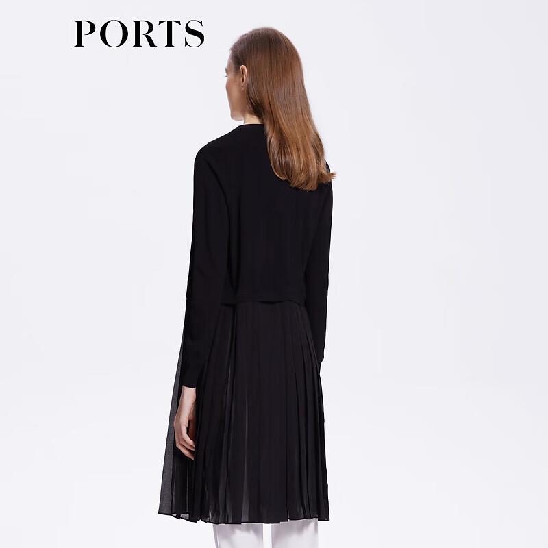 PORTS Women's Long Sleeve Mid-Length Knit Cardigan