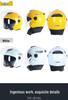 Universal All-Season Electric Helmet with Anti-Fog & Warmth, Dual Visors, for Men & Women