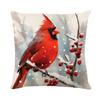 New Home Nap Sofa Pillow Case Backrest Christmas Snowman Print Pillow Cushion