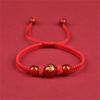 Chinese Snake Red String Bracelet Adjustable Charm Jewelry Luck Braided Rope Bracelet Suitable for Women and Men Present
