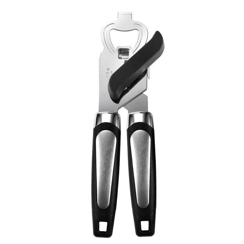 Can Opener Professional Ergonomic Kitchen Tool Manual Side Cut Can Openers Drink Bottle Opener Knife For Cans Lid Kitchen Gadget