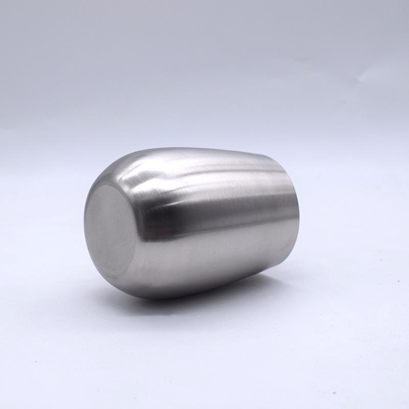 Single-layer stainless steel eggshell cup egg cup thickened red wine candle cup beverage cup coffee cup