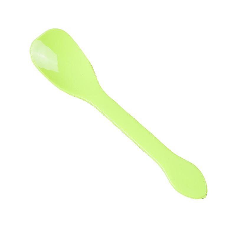 50 szt. Mini Plastikowe Łyżeczki Sztućce Łyżeczki Do Galaretki Lody Deser Przystawka Łyżeczka Na Przyjęcia Żółty Czarny Różowy