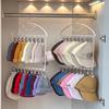 Large Capacity Modern Style Sock And Clothing Storage Rack Household Underwear Drying Rack with Plastic Hooks