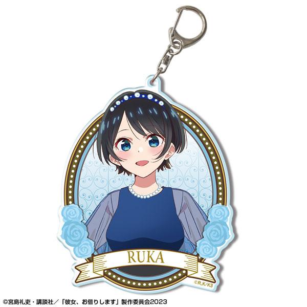 Anime Rent A Girlfriend Figures Chizuru Sakurasawa Action Model Acrylic Keychains Kawaii Bag Pendant Key Chains Children's Gifts