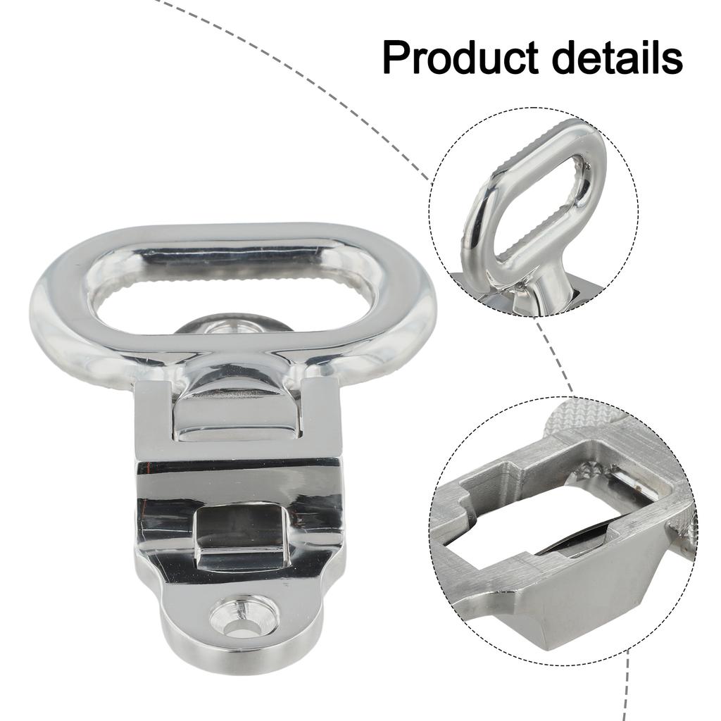 Folding Boat Steps Transom Steps Stainless Steel Stern Steps Folding Mast Steps Marine Foot Rest Transom Ladder for Boat Marine