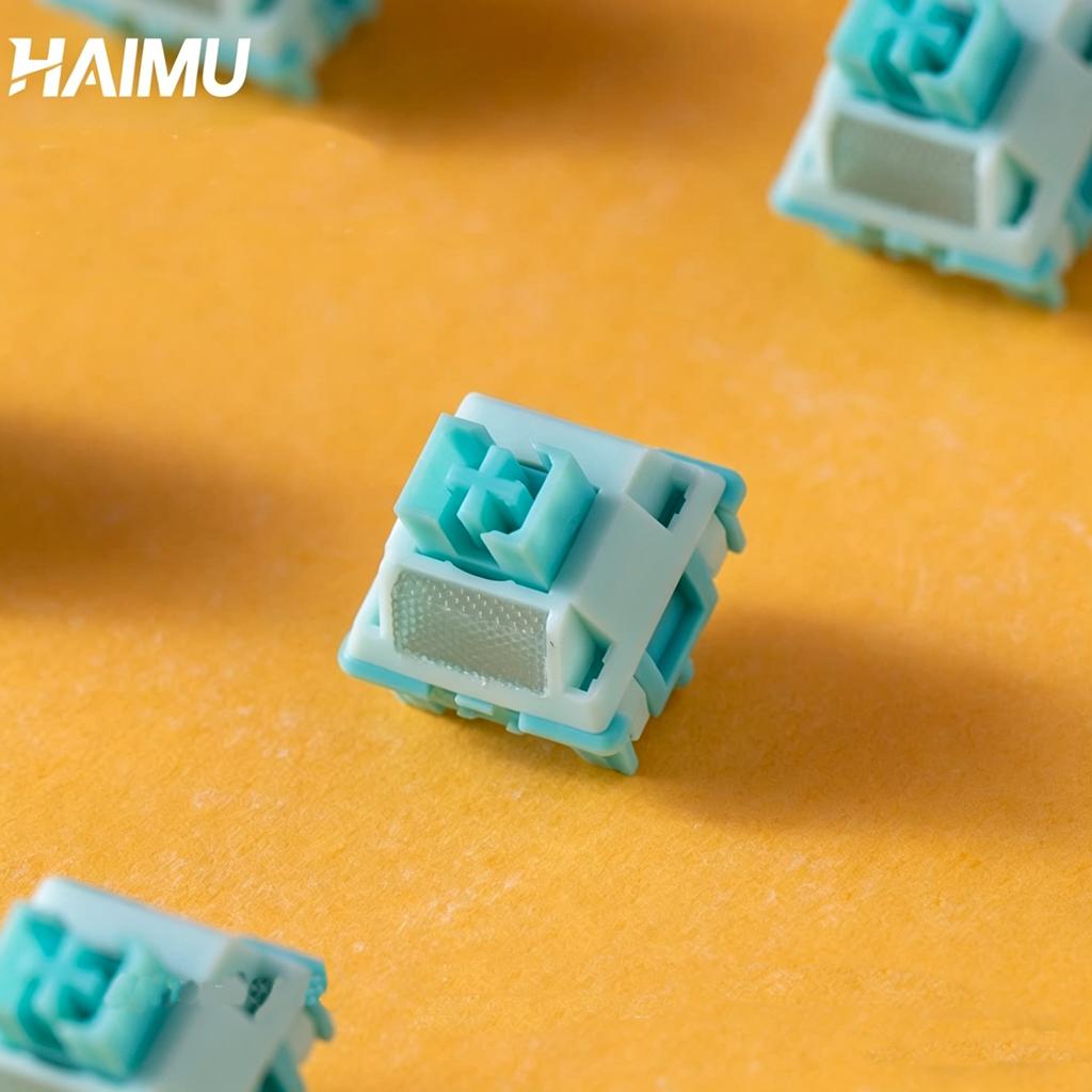 Haimu Synchronsprecher Switch UPE 3,6 mm 42 g Lineare Schalter Vorgeschmiert für Mechanische Tastatur Gaming-Schalter Stabil Glatt HIFI-Sound