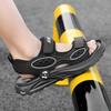 2026 Summer Boys Bag Head Sandals Non-slip Soft Sole Medium and Older Children's Beach Shoes