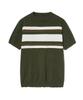 IRONYPORNO WHITELINE 86-Iroj048 Color Mix Round Short Sleeve Knit 4 Colors