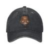 Fashion Kanye Face Baseball Caps Men Women Distressed Denim Sun Cap Funny Meme Outdoor Activities Adjustable Hats Cap