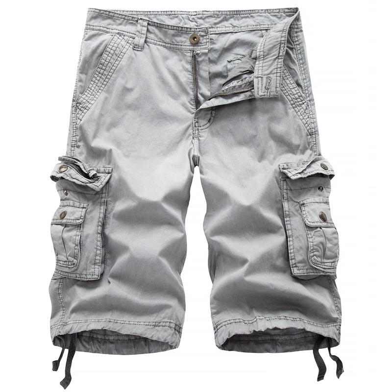 JAYSCE Pantaloncini Cargo alla Moda da Uomo 100% Cotone Casual Estivi da Lavoro Sportivi Corti Classici